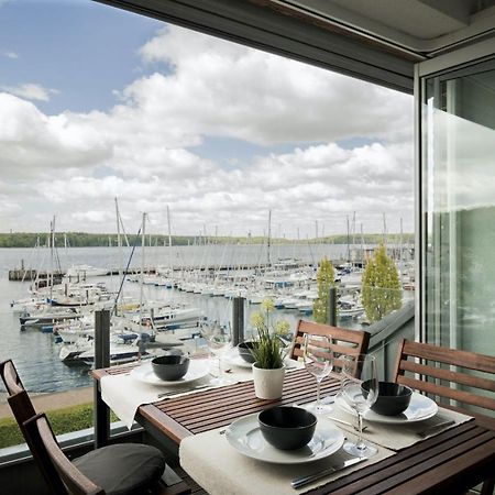 Fewo1846 - Baltic Lodge - Komfortable Maisonettewohnung Mit 3 Schlafzimmern, Balkon Und Blick Auf Die Marina Sonwik Flensburg Kültér fotó